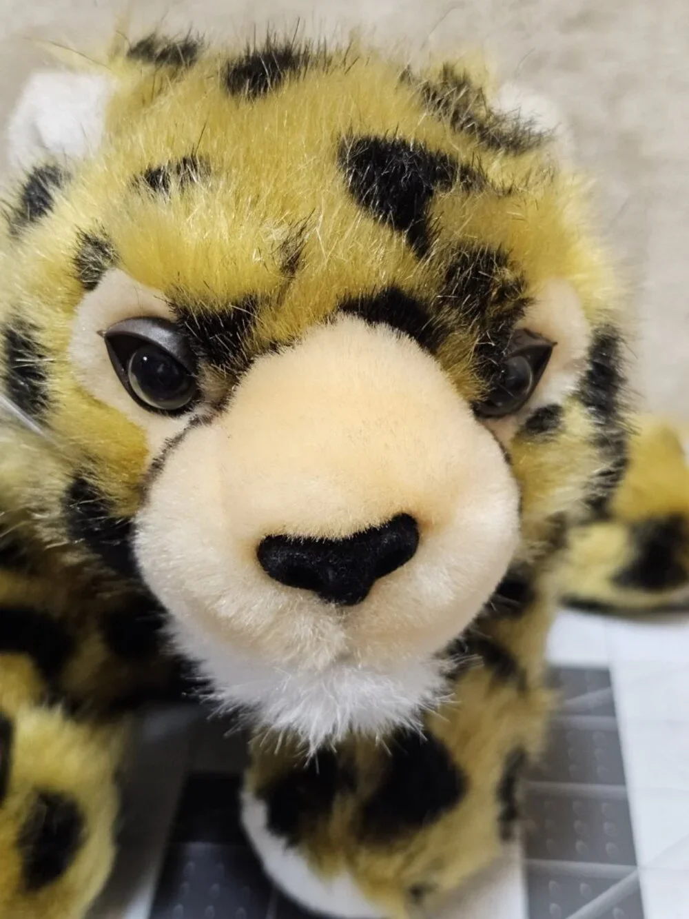 Steven Smith Brooklyn New York Baby Cheetah Leopard Cat  Soft Plush Animal  Toy